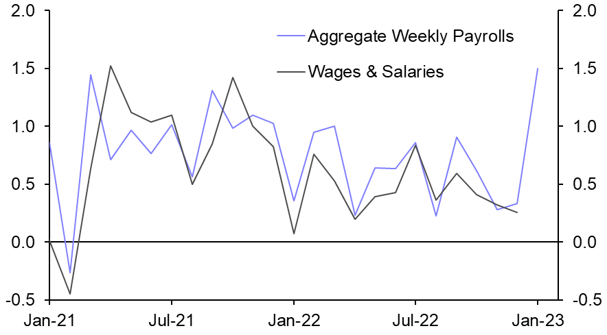 Economy starts the year on a strong footing 
