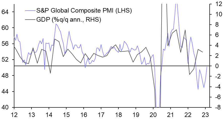 Rebound in activity growth likely to be short lived 
