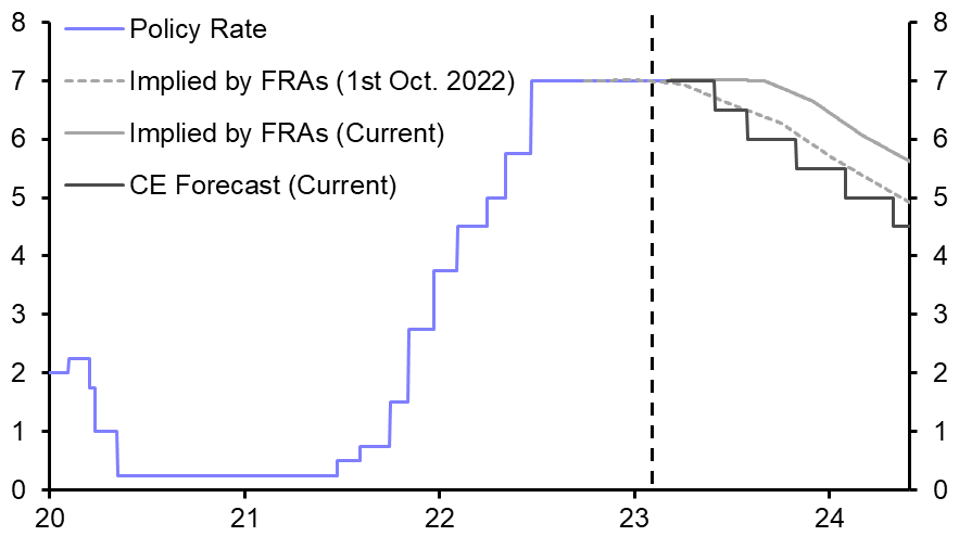 Czech koruna strength, gloomy GDP breakdowns 
