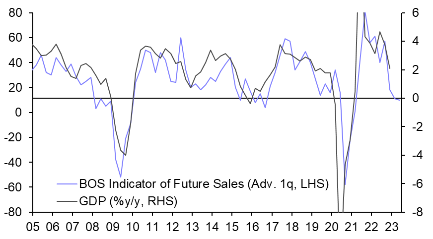 Business Outlook &amp; Consumer Expect. Surveys (Q1)
