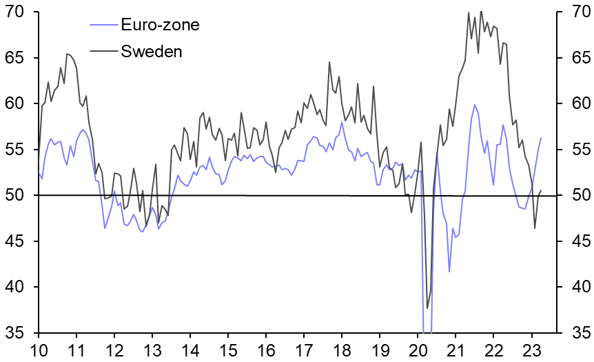 Sweden struggling, Norges Bank hiking
