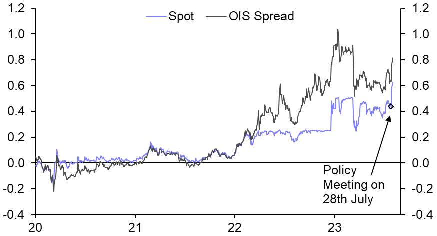 BoJ in fighting retreat from yield control
