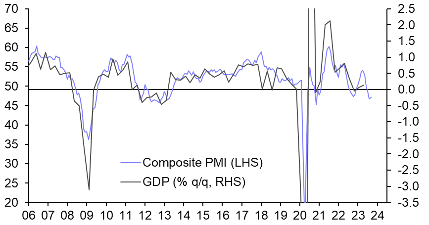 Euro-zone Flash PMIs (Sep.)
