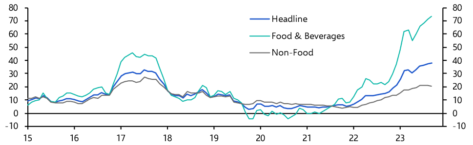 Egypt Consumer Prices (Sep. 2023)
