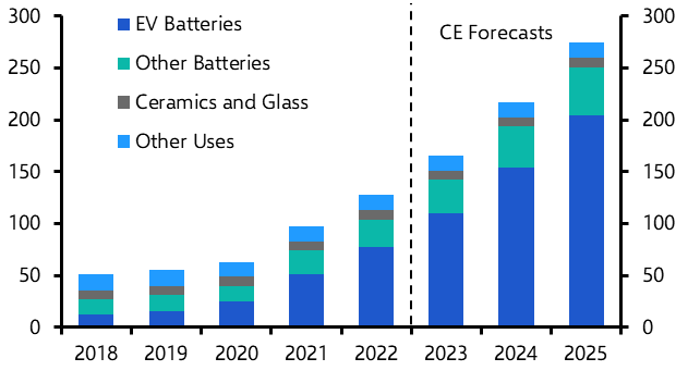 Introducing our lithium price forecast
