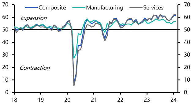 India Flash Composite PMI (Feb. 2024) 
