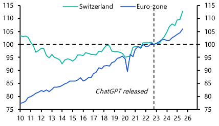 Switzerland to lead Europe on AI 
