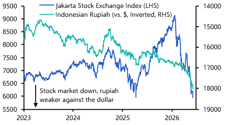 Indonesia: investors lose faith as Prabowo doubles down
