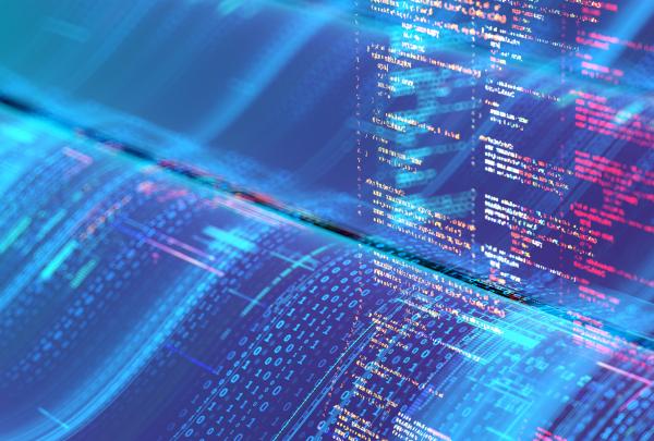 Abstract AI or LLM image