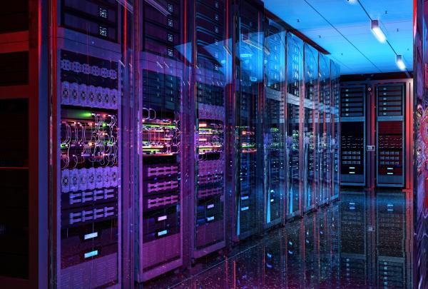 Data Centre Image - Server racks