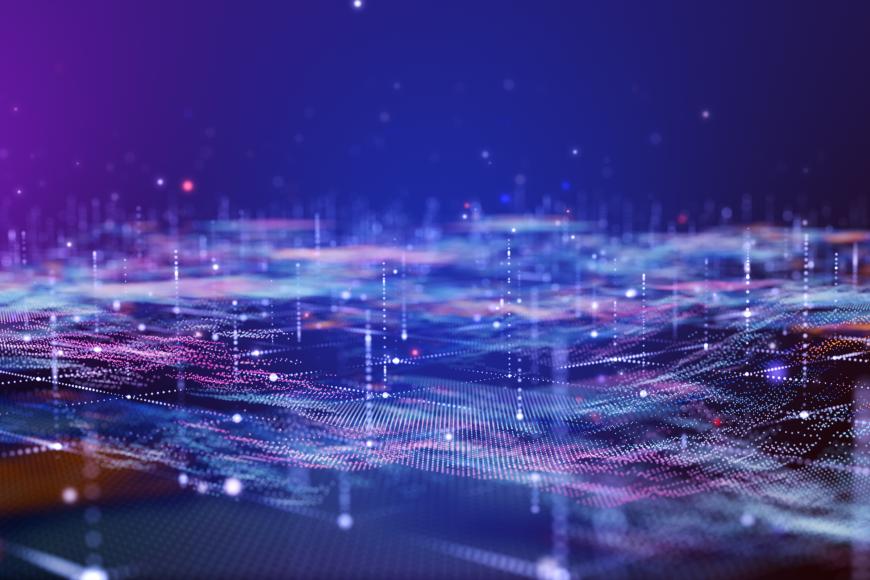 Technology data image