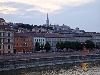 Danube river, Budapest, Hungary 