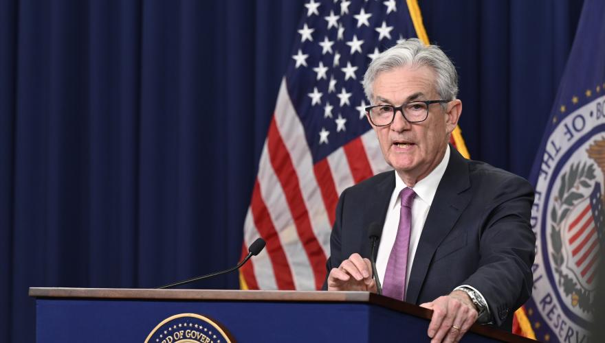 Powell suggests first rate cut more likely to be May
