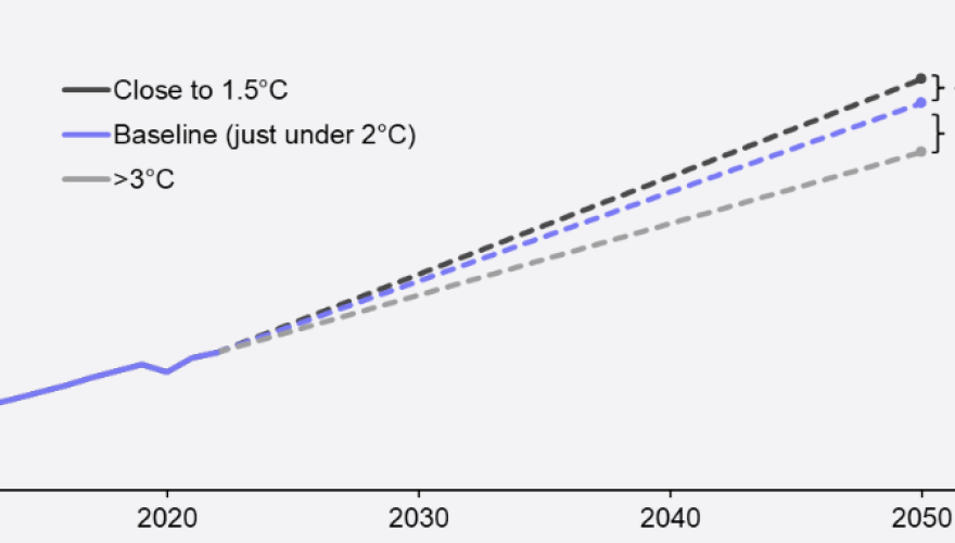 Quantifying the economic hit from climate change