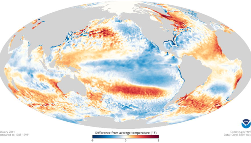 Monitoring the return of La Niña 

